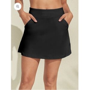 NWOT Acegolfs Basic 16 Inch High Waist Skort UPF50+